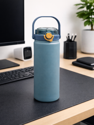 Big 1 lt Hot n Cold Blue Water Bottle