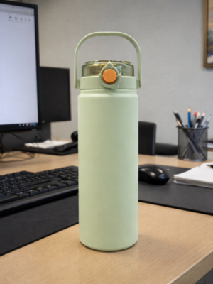 Big Hot n cold C Green Water Bottle