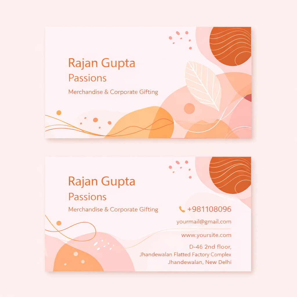 Abstract Design Visiting card - Image 2