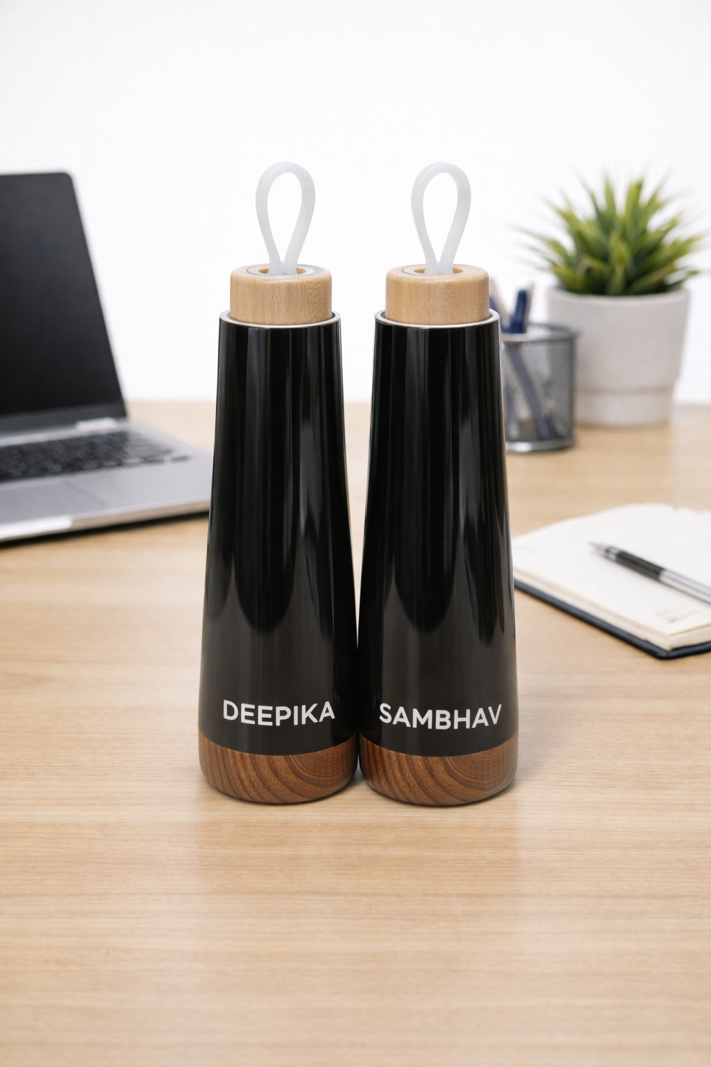 Combo Of Fantastic Hot n Cold Black Water bottles