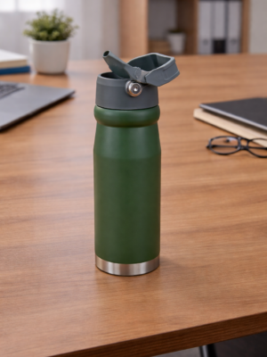 Elegant Hot n Cold Green Water Bottle
