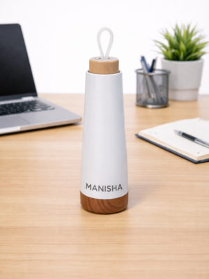 Fantastic Hot n Cold Personalized White Water bottle