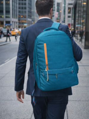 Laptop Shoulder Bag in C Green Color for College, School and Office Use