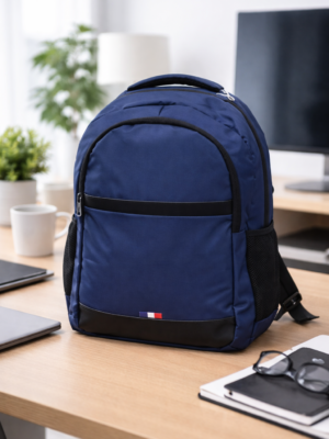Navy Blue Color Laptop bag For School, College and Office use