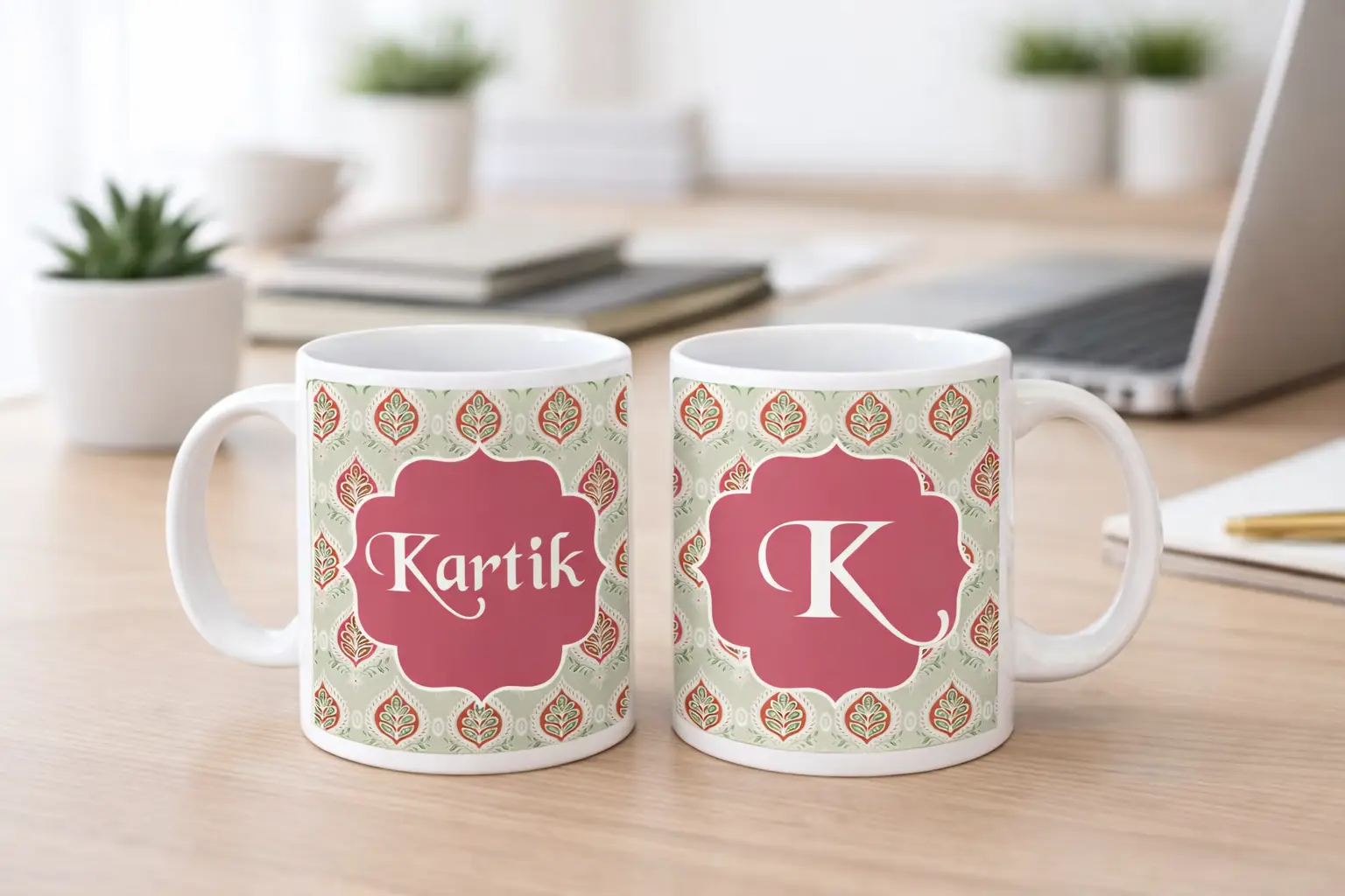Name & Initial Mug