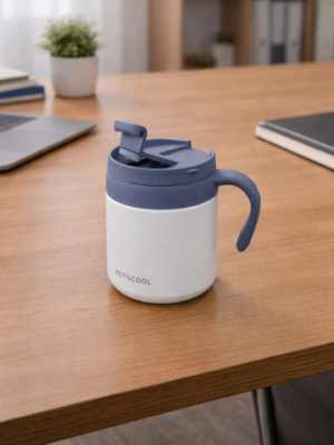 Stylish Hot n Cold White Tumbler