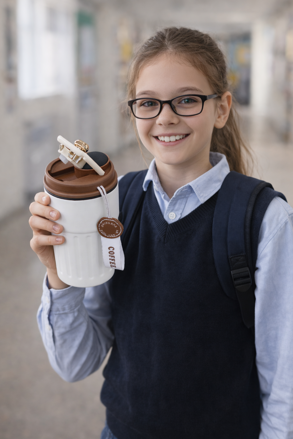 Hot n cold Tumbler in White Color - Image 3