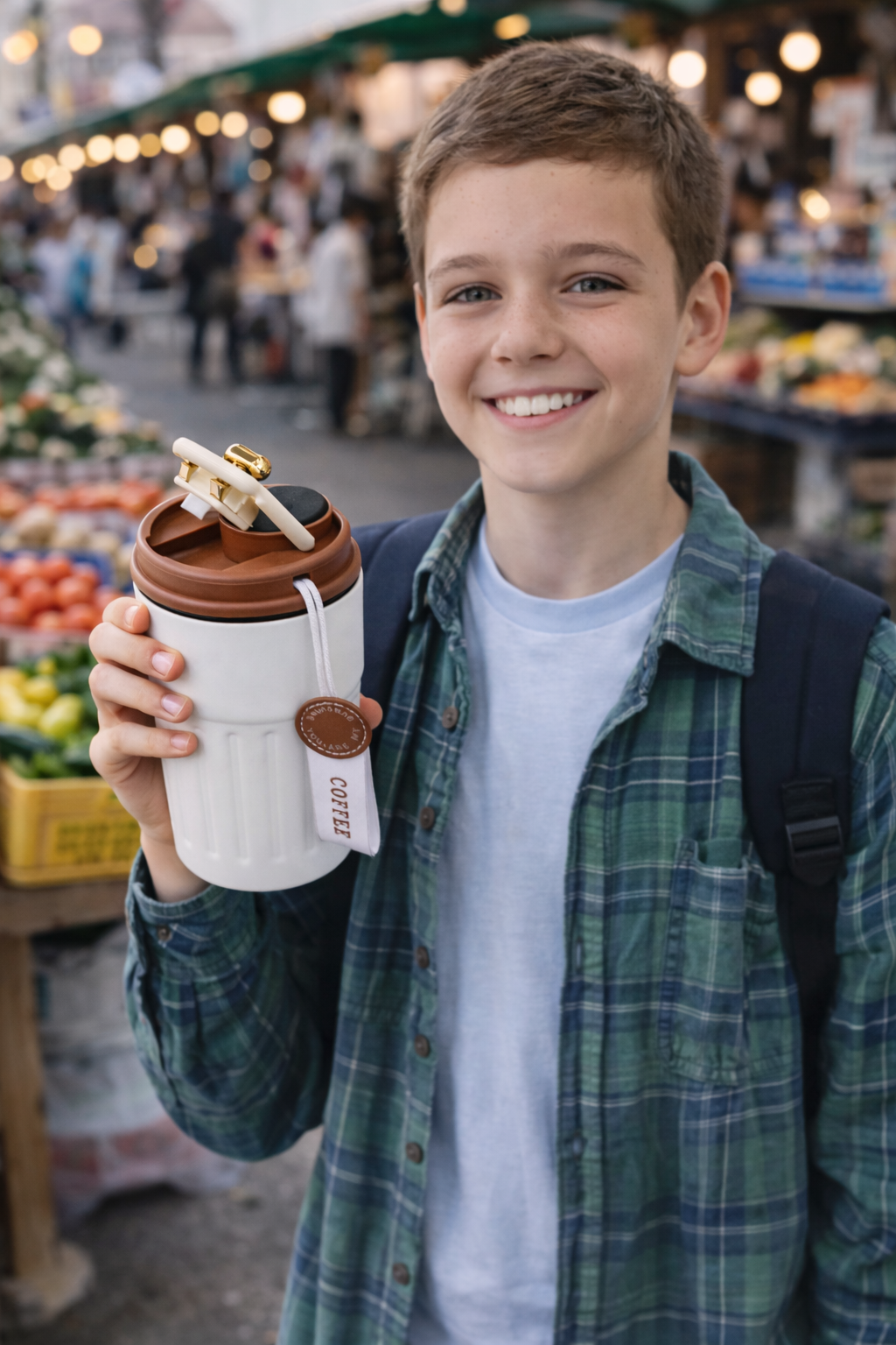 Hot n cold Tumbler in White Color - Image 4