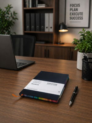 Elegant Black Diary