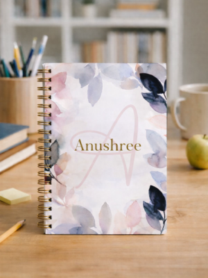 Personalized Name Note Book