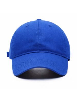 Royal Blue Brushed Cotton Cap