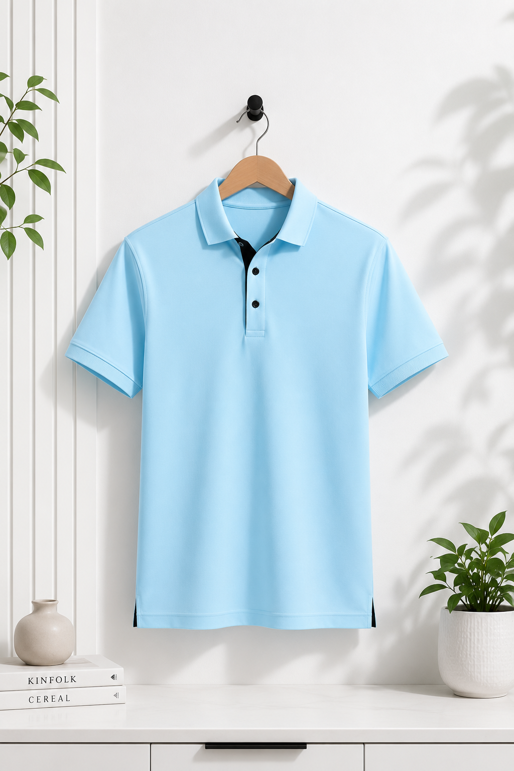 Premium Mint Blue SAP Matty Polyester Polo T-Shirt | Dry Fit Corporate & Promotional Polo - Image 2